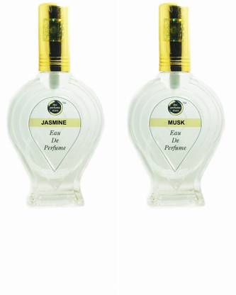 The perfume Store JASMINE, MUSK Regular pack of 2 Perfume Eau de Parfum  -  120 ml