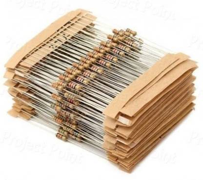 EMERGING TECHNOLOGIES 50 PCS 820K OHM 0.5W CARBON FILM RESISTOR 820K Fixed Resistor