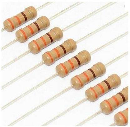 EMERGING TECHNOLOGIES 50 PCS 2.2K OHM 0.5W 2K2 (CFR) Fixed Resistor