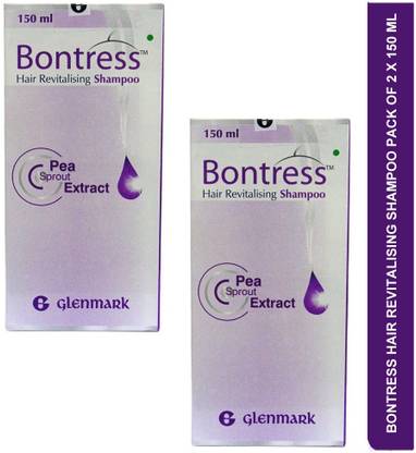 Bontress hair revitalising shampoo - Best shampoo for hair fall and hair regrowth shampoo(pack of 2)150ml