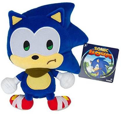 Tomy Sonic Emoji Plush, Sad,  - 8 inch