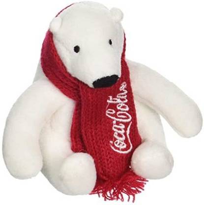 Coca Cola Jansen Advertising Coca-Cola Polar Bear Beanbag Plush  - 3.5 inch