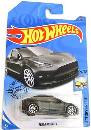HOT WHEELS MODEL 3 112/250 FACTORY FRESH 9/10 BLACK