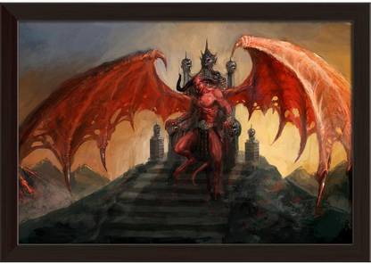 Devil's Throne Paper Print