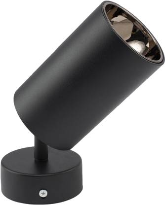 Fab Lite 12 Watt COB Powder Coated Black Body Wall Light For Indoor Lighting (Light Color: Natural White) (Pack of 10) Recessed Ceiling Light Ceiling Lamp