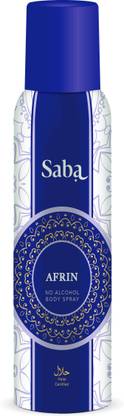 Saba Afrin Body Spray  -  For Women