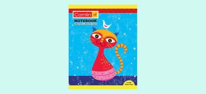 Camlin Notebook SingleLine Regular Notebook Single Line 164 Pages