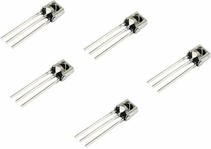 Stookin Infrared IR Receiver Sensor TSOP1838 VS1838 1838 38khz Receiver Sensor Module ( Pack of 5 ) Power Supply Electronic Hobby Kit