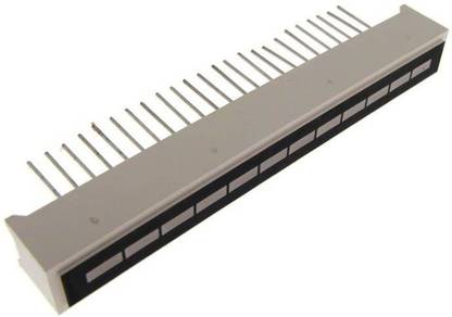 EMERGING TECHNOLOGIES 1 PCS 12 Segment Led Display 4R+4Y+4G Electronic Components Electronic Hobby Kit