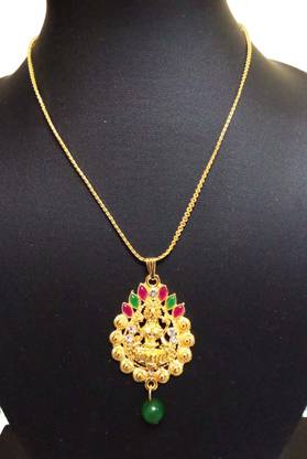 SARA PENDENT LAXMI Gold-plated Alloy Pendant