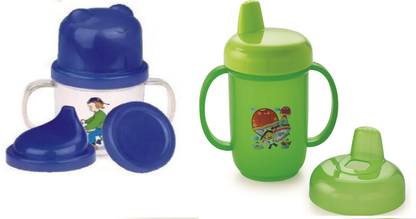 CSM Baby Sipper Cups with Cap/Cover, Handle