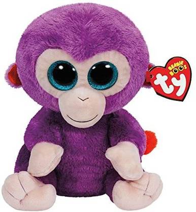TY Boos Grapes The Monkey Plush  - 4 inch