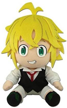 Great Eastern Entertainment The Seven Deadly Sins Meliodas Sitting Post Plush 7'  - 7 inch