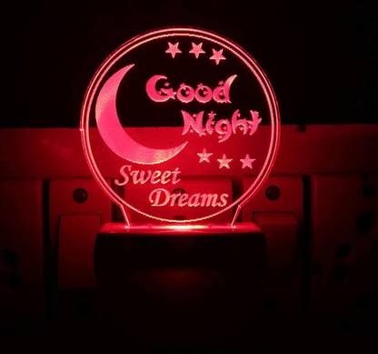 JAI HO ENTERPRISES 3D GOOD NIGHT SWEET DREAMS Night Lamp Night Lamp