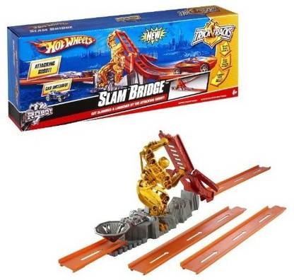 HOT WHEELS Trick Tracks Slam Bridge