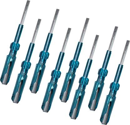 Guide ECCO BLUE UNBREAKABLE LINE TESTER (PACK OF 8) Analog Voltage Tester