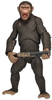 NECA Dawn of The Planet of The Apes 7" Scale Action Figure -Â Series 2 Caesar with Shotgun