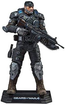 McFarlane Toys Gears of War 4 Marcus Fenix Collectible Action Figure, 7"