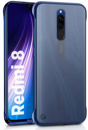 Backlund Back Cover for REDMI 8 / REDMI 8A Shock Proof Ultra Slim Frameless Design,Complete Protection Hybrid Bumper