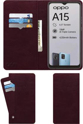 ACM Wallet Case Cover for Oppo A15