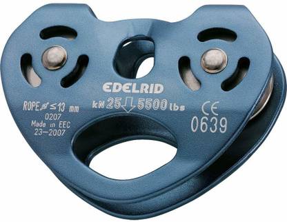 EDELRID Rail Double Trolley Zipline Pulley Climbing Pulley