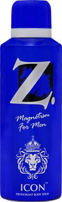 Z - Magnetism for Men I-C-O-N_DEO 180 ML Deodorant Spray  -  For Men