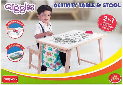 Giggles Activity Table & Stool