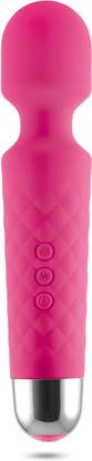 ERetailMart SRWM-P18 Multi Speed Cordless Rechargeable Vibrator Massage for Female Personal Body Massagers Machine With Vibration modes & Water Resistant - Pink Massager