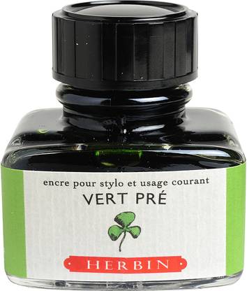 j herbin Vert Pre "D" 30ml Ink Bottle