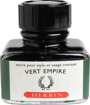 j herbin Vert Empire "D" 30ml Ink Bottle