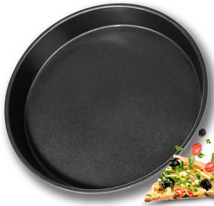 THE DOT COM pizza baking tray for microwave safe use in oven Pizza Tray Pizza Tray