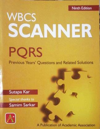Wbcs Scanner 9th Edition (Previous Years Question And Related Solutions)