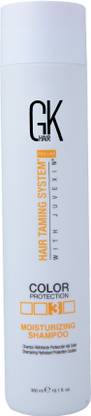 GK Hair Global Keratin Hair taming system with Juvexin Color Protection Moisturizing Shampoo Men & Women