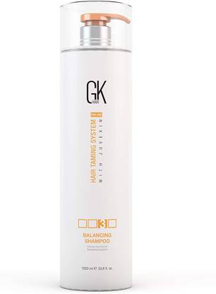 GK Hair Global Keratin Pro line Taming System with Juvexin balancing Shampoo