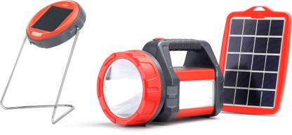 d.light LED Rechargeable Solar Torch ST100 and Emergency Light S3 Value Pack Solar Light Set