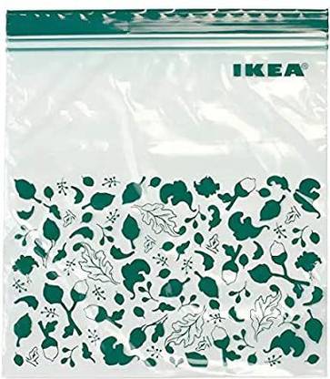 IKEA ISTAD RESEALABLE BAGS Polypropylene Storage Pouch