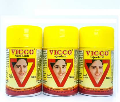 VICCO Powder 100g pack of 3