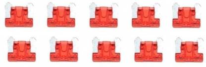 PBROS PBROS 10 Pieces 10 Amp Car & Bike Low Profile Micro Mini Blade Fuse Small Fuses (10 Amp) 10 Pieces 10 Amp Car & Bike Low Profile Micro Mini Blade Fuse Small Fuses (10 Amp) Electrical Fuse
