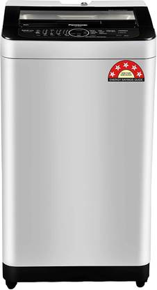Panasonic 7 kg Fully Automatic Top Load Washing Machine with In-built Heater Grey