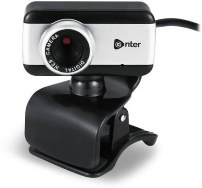 Enter Clear View webcam 16 MP High quality CMOS Sensor Webcam (Multicolor) 16 HD  Webcam USB Connectivity