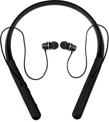 IAIR Wireless Bluetooth Headphone with Memory Card Slot in Neckband Bluetooth