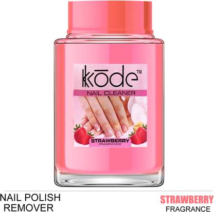 kKode Dip & Twist Instant Nail Polish Remover Enriched with Vitamin E & Olive Oil , Acetone Free With Strawberry Fragrance