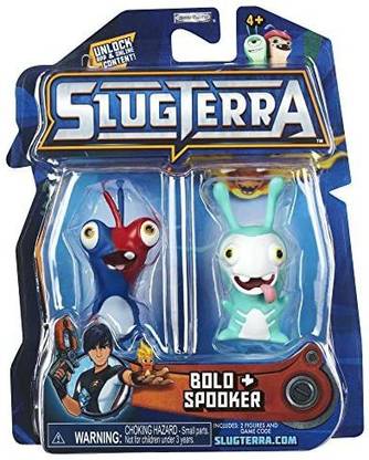 Jakks Slugterra SERIES 2 Mini Figure 2-Pack Bolo & Spooker [Includes Code for Exclusive Game Items]