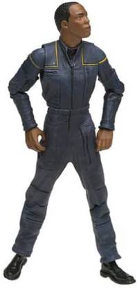 Art Asylum Star Trek Enterprise Ensign Travis Mayweather Action Figure