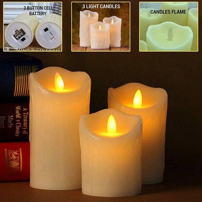 Seraphic Plastic Swinging LED Candle