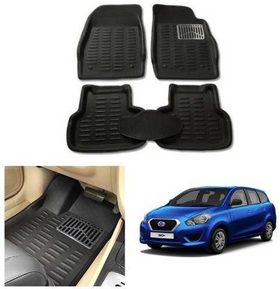 After cars Plastic 3D Mat For  Datsun Go+