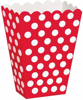 Amit Marketing Red Popcorn Box