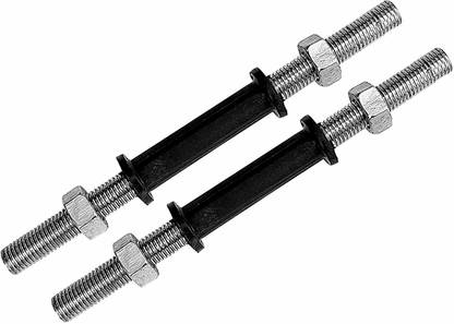 KORBAX Adjustable Dumbbell Rod With Nuts Weight Lifting Bar Comfortable Grip Handle Weight Lifting Bar