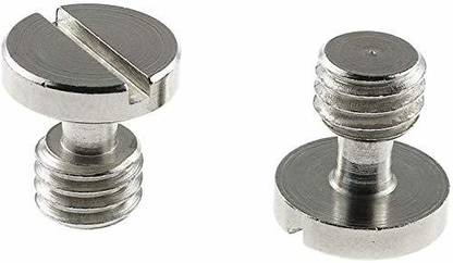 SHOPEE 3/8"-16 Threaded Screw for Tripod/Monopod/Quick Release (QR) Plate/Camera Screws Flash Shoe Adapter