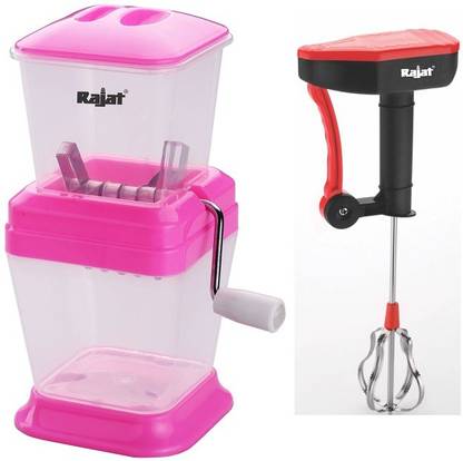 Rajat Plastic Onion Chopper & Speedo Hand Blender Light Combo (Pack of 2) Kitchen Tool Set